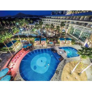 303x303mm Ceramic Pool Mosaic Tiles Blue White Glossy Matt