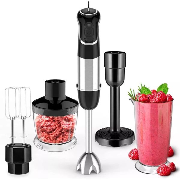 Ultra-Stick 800W Immersion Multi-Purpose Hand Blender Heavy Duty Copper Motor 304 Stainless Steel