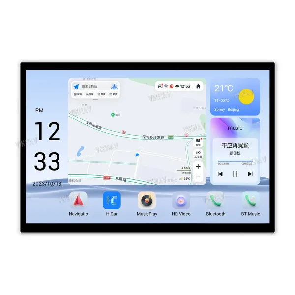 VIKNAV for Chevrolet Camaro 2010 2011 Car Radio 15 Inch Touch screen Upgrade Stereo Replacement