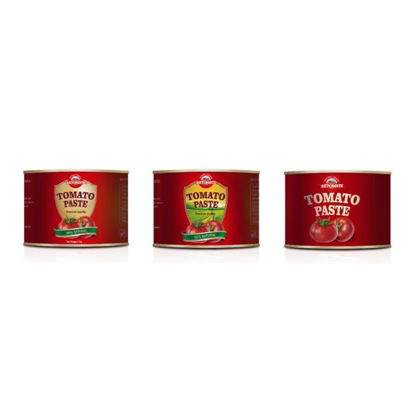 Conveniently Packaged 70-gram Canned Of User Friendly Sweet And Sour Tomato Paste