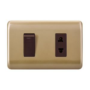 Best Domestic Electrical Switches Sockets , High Grade Single Wall Outlet Switch wholesale