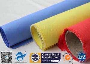 Best Red Silicone Rubber Coated Fiberglass Engineer Acoustic Insulation Fabric Material wholesale