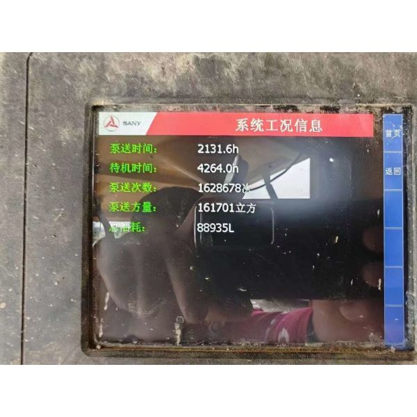 SY 47m Concrete Pump Truck with and Basic Maintenance Repair Standard mobile concrete placing boom