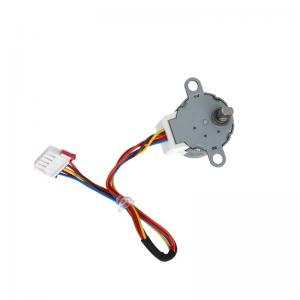 Best 2 Phase 4 Wire Micro Stepper Motor 12 Volt Gear Ratio 1/64 For POS Machine wholesale