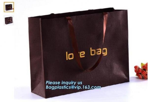 Design luxury white custom kraft recycle carrier bag shopping paper bag kraft,disposable Paper Machine Kraft handle Pape