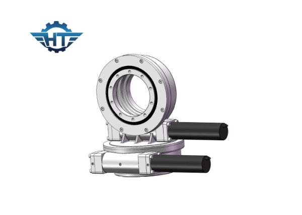 Reliable SDE3 / SDE5 Dual Axis Slew Drive With Stepper Motor And Drivers For CSP