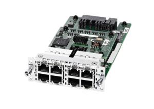 China 8 Port PoE/PoE+ Gigabit Ethernet Module , LAN Cisco NIM Module NIM-ES2-8-P on sale