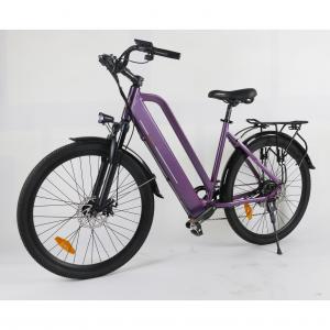 Best 21Speed Lightweight Ladies Electric Bike With 27.5x1.95in Tires wholesale