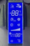 6 O Clock Negative FPC Connector Module STN Positive Lcd Display Small Size For
