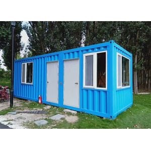 20FT Residential Prefab Container House With Tempered Bulletproof Window