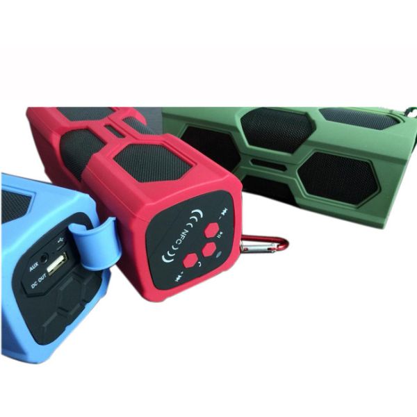 Portable NFC Bluetooth Speaker , 3 In 1 Dustproof / Waterproof Bluetooth 4.0 Speaker