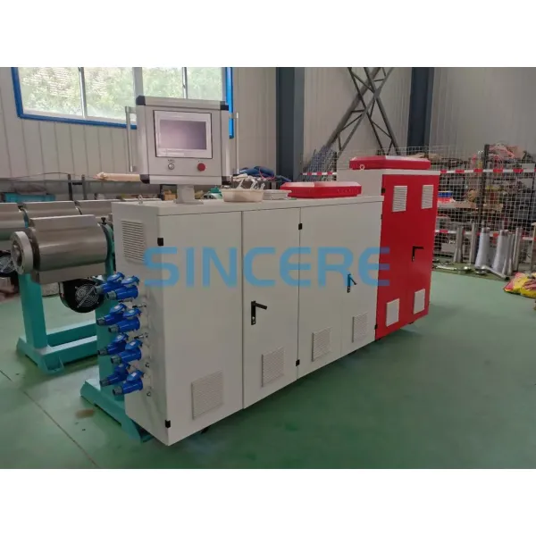 Large Diameter Double Wall Corrugated Dwc Pipe Making Machine HDPE Dual Wall Bellows Drainage Pipe Extrusion Machine