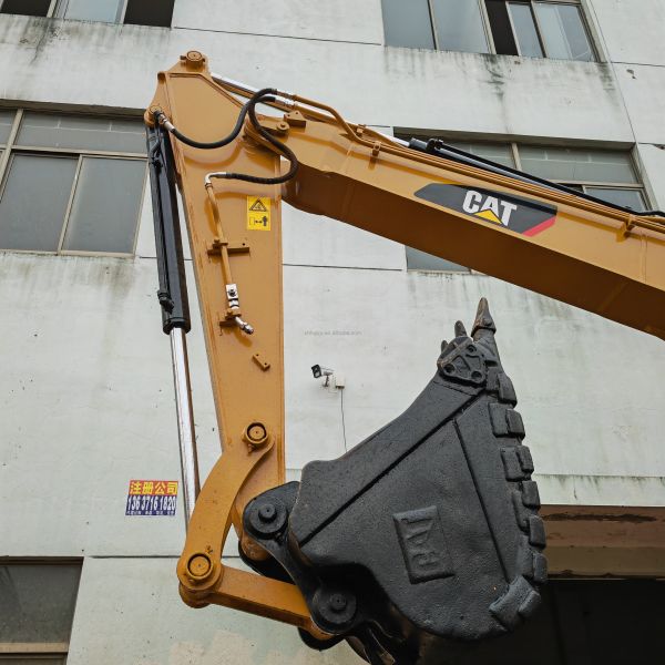 IN STOCK USED CARWLER EXCAVATOR CAT307E/SECOND HAND ORIGINAL COLOR EXCAVATOR CAT 307 E ON SALE