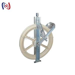 China Grounding Roller Stringing Block Conductor Stringing Blocks Transmission Line Grounding Roller on sale