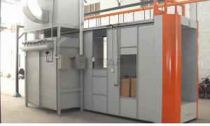 China PVC Filter Recovery Powder Coating Paint Booth on sale