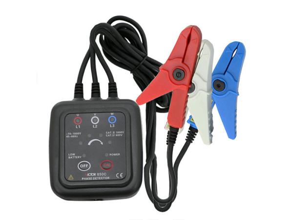 Cheap Contactless Electric Power Tester With LED Three Phase Indicator for sale