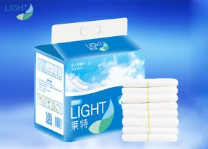 China 28*55cm 1500ML Disposable Adult Diapers Unisex Overnight Underwear With Tabs on sale