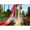 Buy cheap Durable Fiberglass High Speed Slide Amazing Water Parks Around The World Outdoor from wholesalers