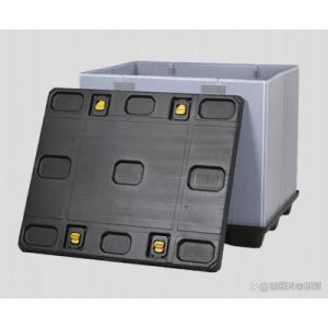 Customers Logo Plastic Pallet Box Polypropylene Plastic Pallet Containers