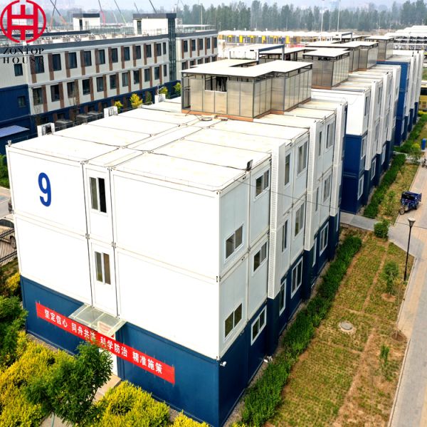 Zontop ready modern easy assemble resort tiny 2 room prefabricated steel modular container prefab houses homes
