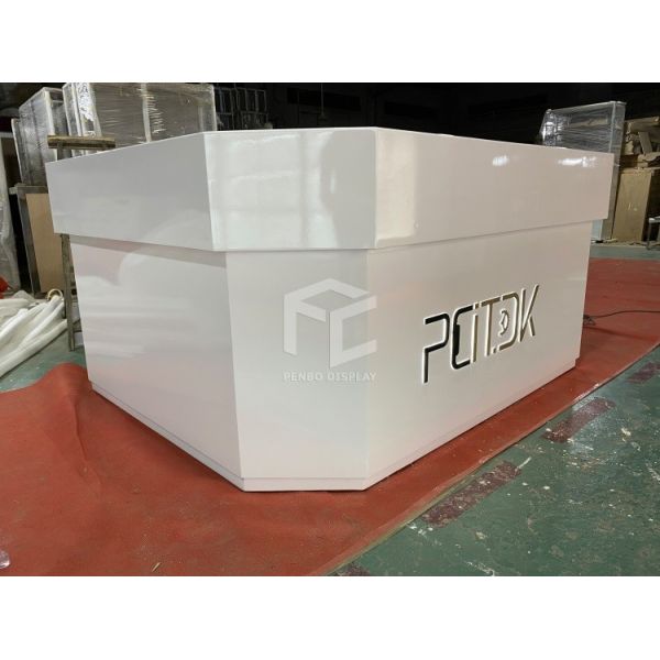 Nonluminous LOGO Mobile Phone Display Showcase Counter ODM