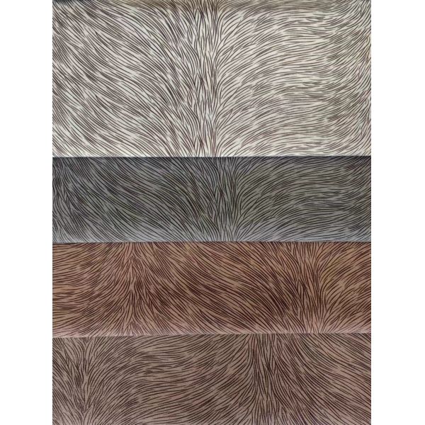 Flame Retardant Burnout Velvet Fabric 100% Polyester For Sofa