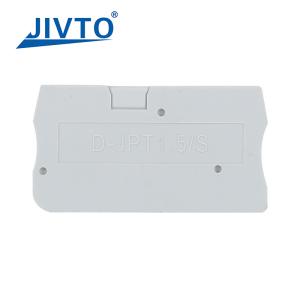 Best D-PT1.5 Barrier Plate For PT1.5 Wire Electrical Connector PT Type Din Rail Terminal Block Accessories D-PT 1.5 End Cover wholesale