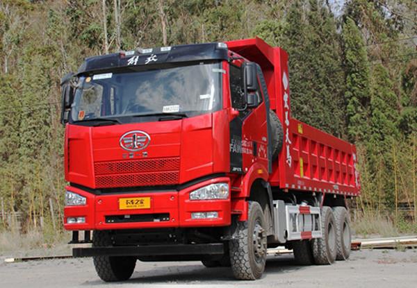 FAW J6P series 6x4 Heavy Duty Dump Truck with ABS EBL AMT TMP SCR technology