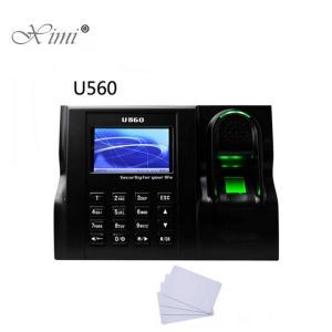 China ZK U560 Linux System Biometric Fingerprint Time Attendance And Time Clock With  IC Card Time Attendance Recorder on sale