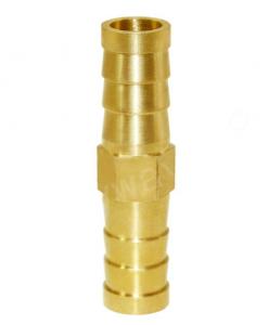 Best 5/16 ID Brass Hose Barb , ANSI Hex Union Fitting For Water wholesale