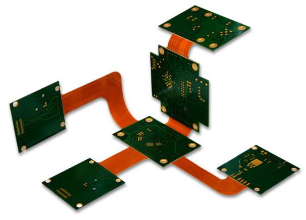 Cheap 8 Layer Rigid Flex PCB / Multilayer PCB Board Design Customized for sale