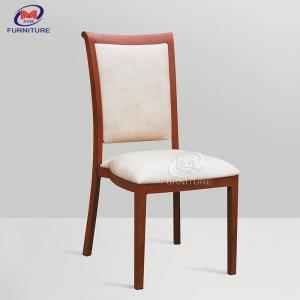 Best Modern Stackable Upholstery Banquet Dining Chair Aluminum wholesale