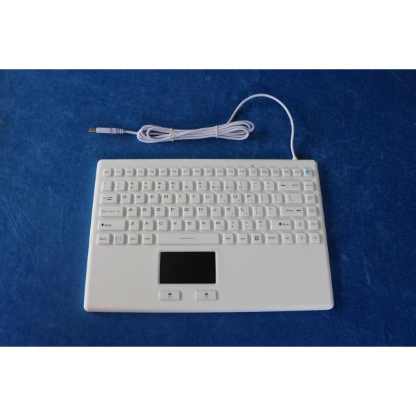 Dynamic Washable Computer Keyboard Ruggedized With 89 Keys