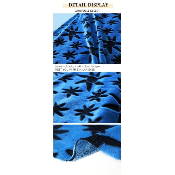 Double Side Soft Flannel Fleece Fabric Printed Sheared For Bedding Blanket Sleepwear