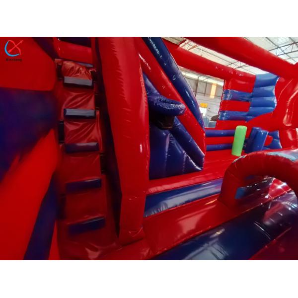 Factory Inflatable Spiderman Bounce House With Slide Combo Inflatable Castle