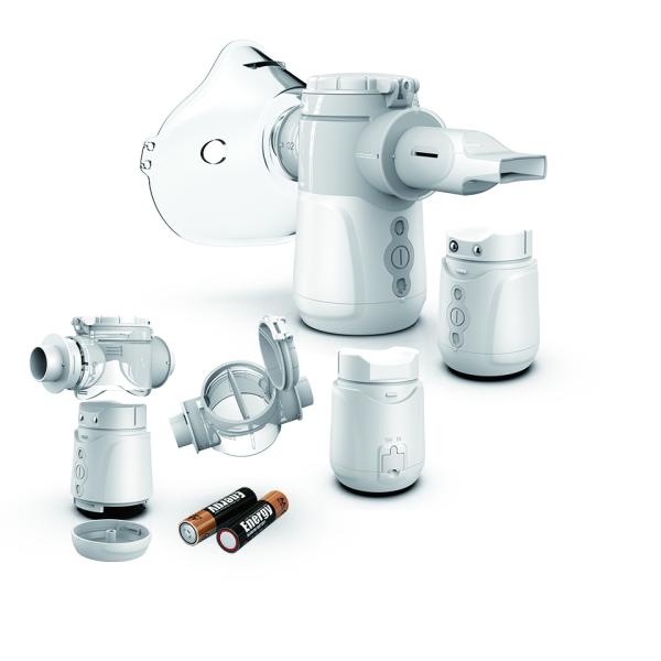 New Battery Medical Mute Mini Free Breath Mask Cough Copd Nebulizer Machine Adult Kids Healthcare Inhaler Mesh Nebulize