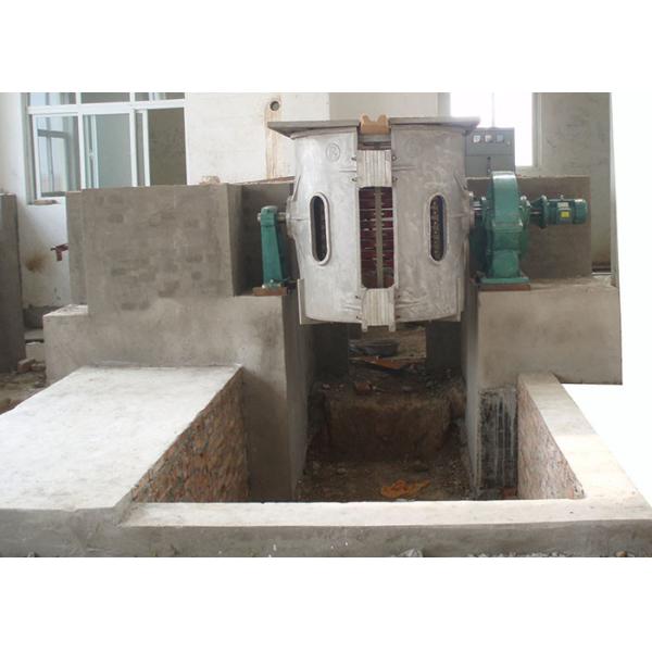 1650C Steel Induction Furnace , High Efficiency Electric Induction Furnace
