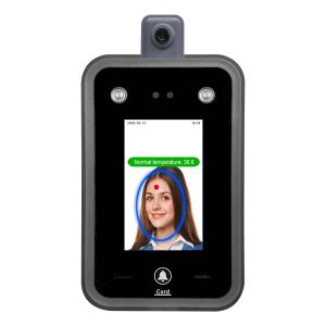 3D AI Face Recognition Temperature Detector Access Control System