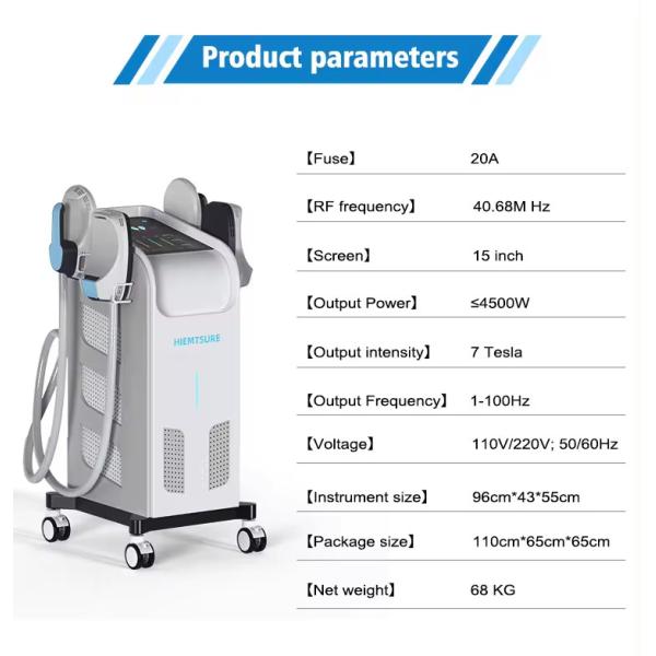 1-100Hz EMS Muscle Stimulator Machine Muscle Stimulation EMS Fat Burning Machine