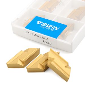 Best KNUX160405L Tungsten Carbide Inserts Cemented PVD Coating Turning Cutter wholesale