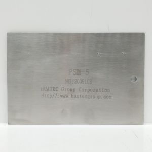 PSM-5 Five Point Fluorescent Penetration Test Block
