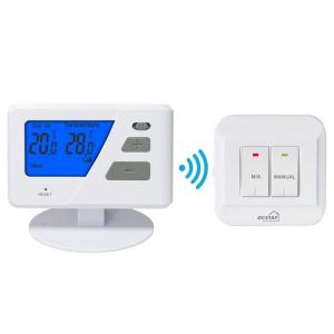 Best Wireless Non-programmable Digital LCD Display Electronic Heating and Cooling Room Thermostat wholesale