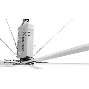 Warehouse Cooling Industrial HVLS Ceiling Fan Reducer Big Ventilation