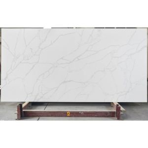 Best Crack Patterned 30MM Calacatta Wall Panel Quartz With Commercial wholesale