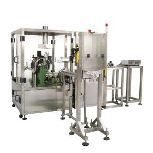 China Automatic Grade Automatic Multi-function Chuck Type Filling Machine for Small Bottles on sale