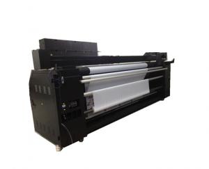 Best High Resolution 3.2m Textile Digital Printer To Print Various Color Polyster Fabric wholesale