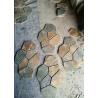 Buy cheap Natural slate culture stone sawn cut split China beige green color from wholesalers