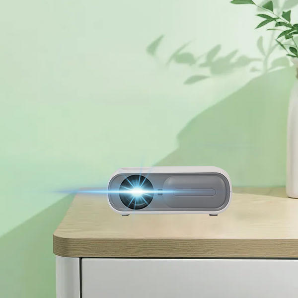 60W 1080p LED Video Projector Multiple Interfaces 55 DB