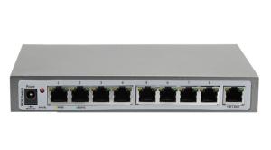 China RJ45 10 100M 120W PoE Ethernet Switch , Automatically Detect PoE Switch 8 Port on sale