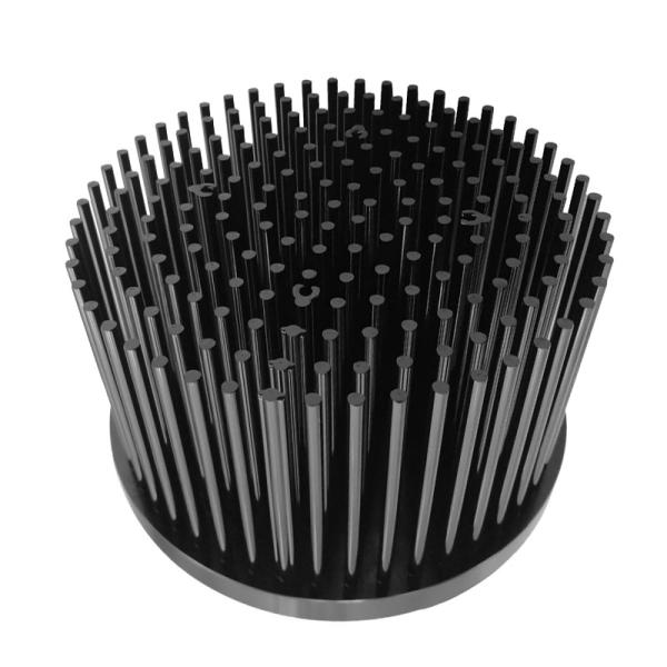 Extruded Cold Forging Heat Sink Diameter 120mm For 50W LED Light